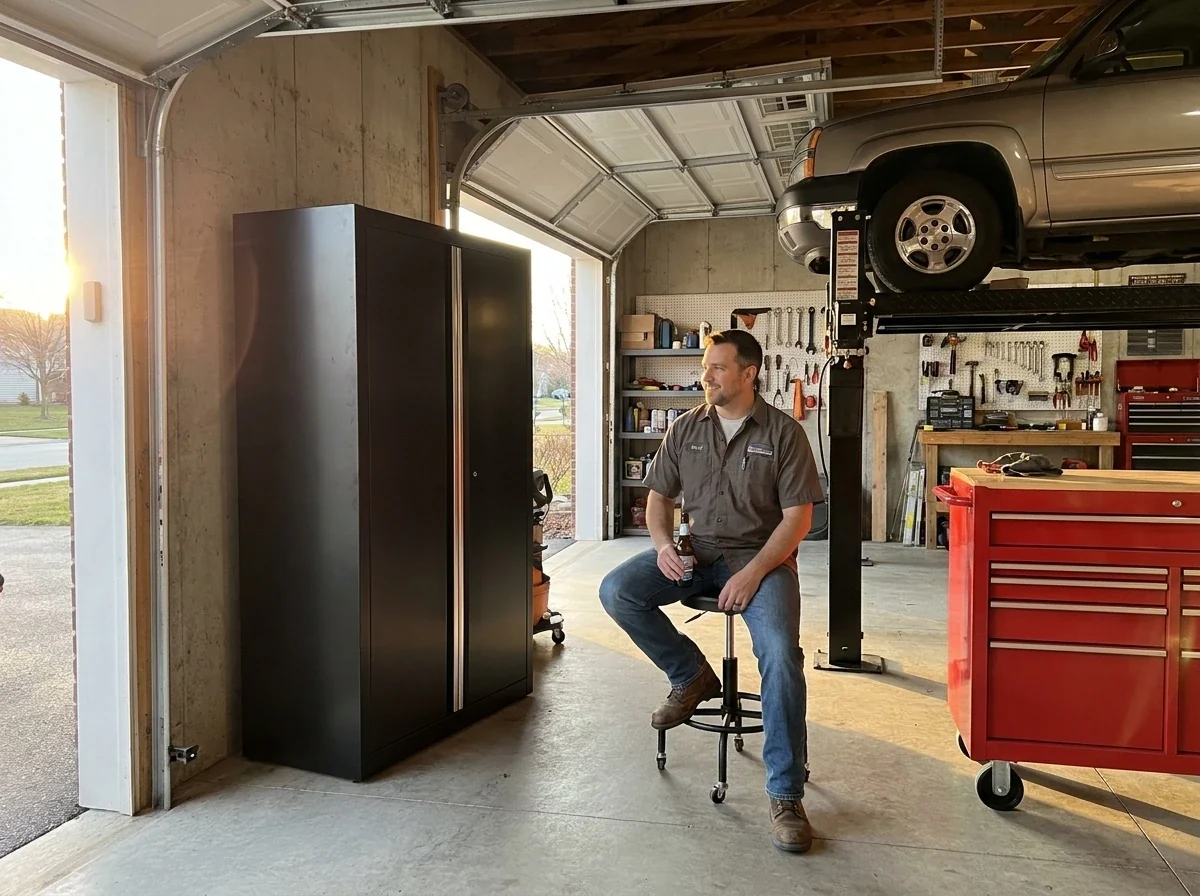 From heavy-duty garage cabinets and workbenches to car lifts and tool chests in South Carolina